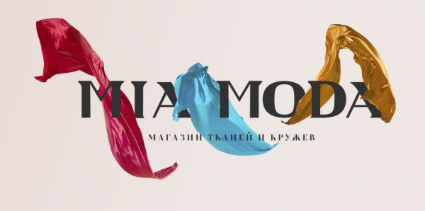 Логотип компании Магазин премиум тканей Миа Мода
