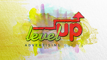 Логотип компании Level UP