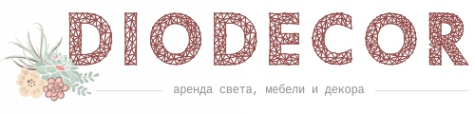 Логотип компании DioDecor студия проката фотозон