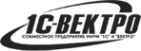 Логотип компании 1С-ВЕКТРО