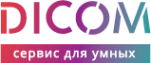 Логотип компании ДИКОМ сервис