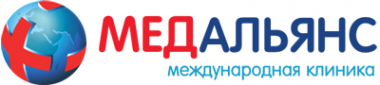Логотип компании МЕДАЛЬЯНС