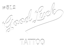 Логотип компании Good Luck Tattoo