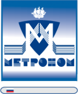 Логотип компании Метроном