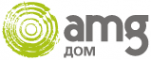 Логотип компании АМГ Дом Строительство