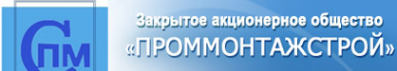 Логотип компании ПромМонтажСтрой