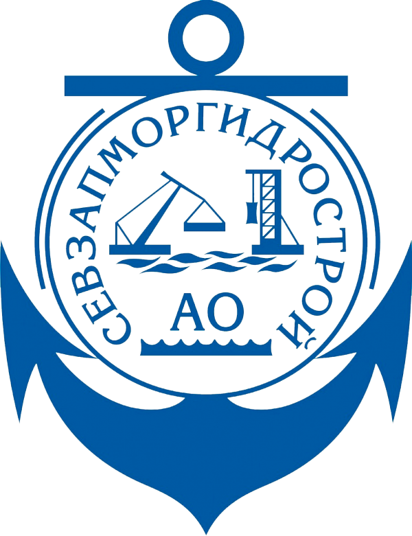 Логотип компании Севзапморгидрострой АО