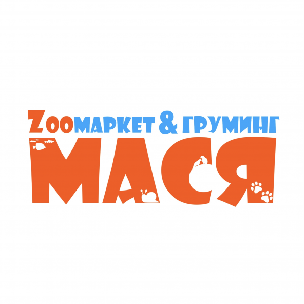 Логотип компании Зоомаркет&Груминг «МАСЯ»