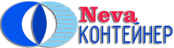 Логотип компании Neva контейнер