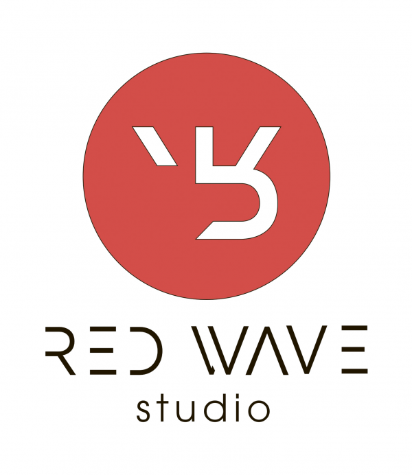 Логотип компании RED-WAVE studio