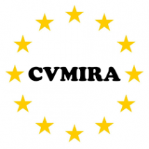 Логотип компании CVmira - международная коммуникационная платформа между работодателями и работниками по всему миру