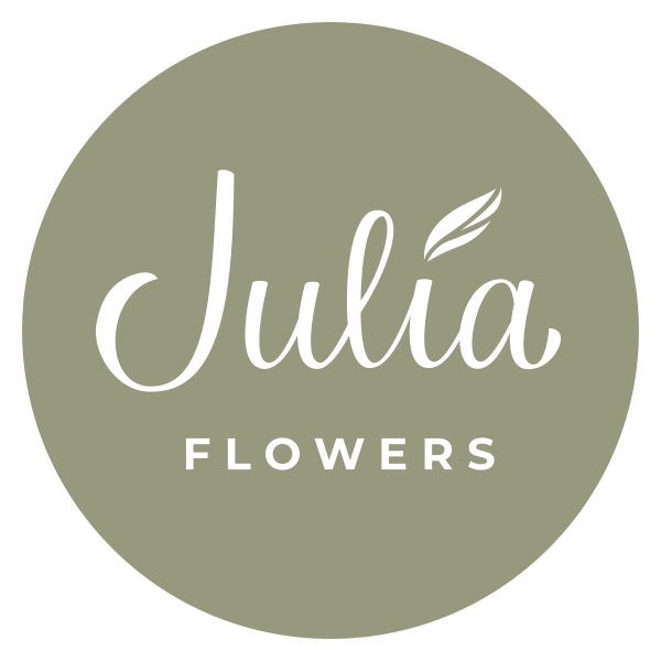 Логотип компании Julia Flowers