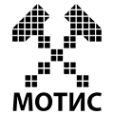 Логотип компании Мотис