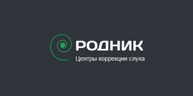 Логотип компании «Центр Коррекции Слуха Родник»