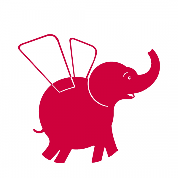 Логотип компании Красный слон