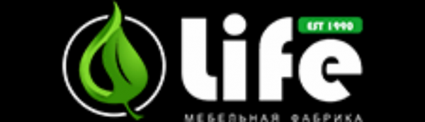 Логотип компании Фабрика мебели «LIFE»
