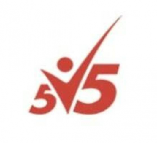 Логотип компании Опять Пятерка