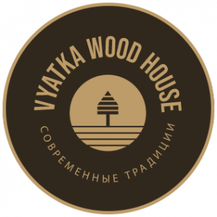 Логотип компании Vyatka Wood House