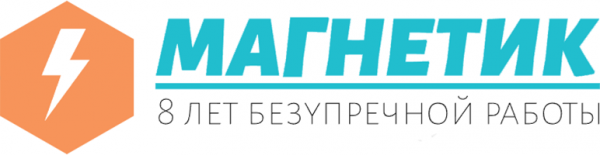 Логотип компании Магнетик
