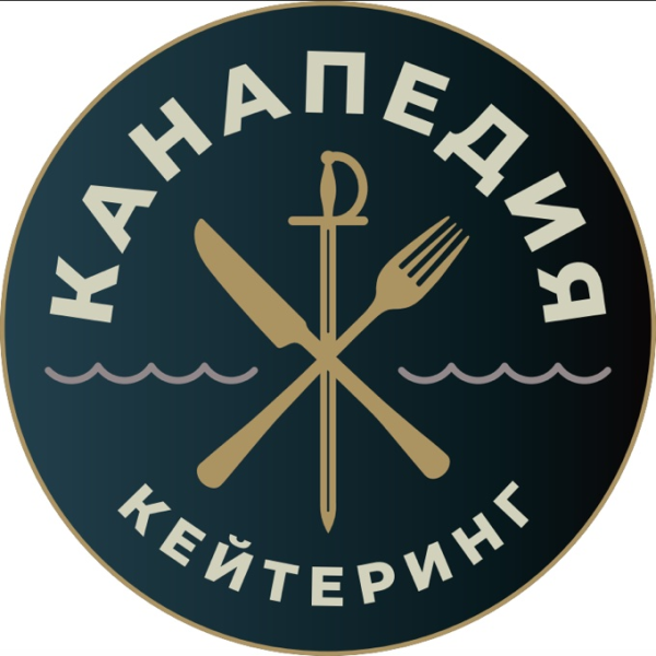 Логотип компании Kanapedia — кейтеринг, фуршеты, банкеты.