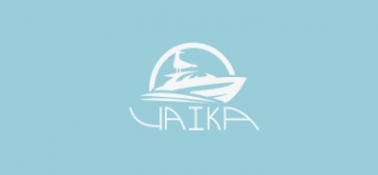 Логотип компании Чайка на яхте