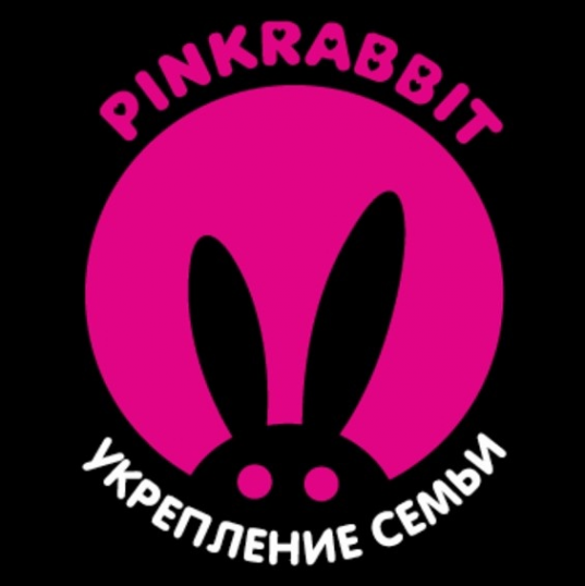 Логотип компании Розовый кролик
