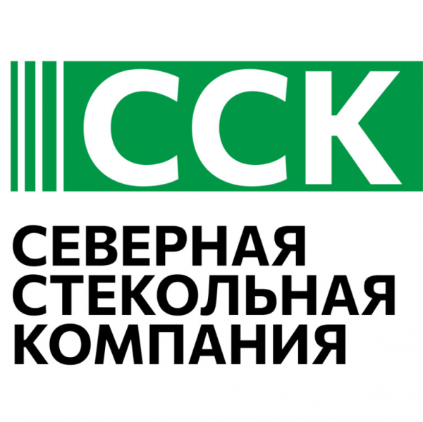 Логотип компании Северная стекольная компания (ССК)