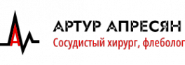 Логотип компании Артур Апресян, сосудистый хирург, флеболог