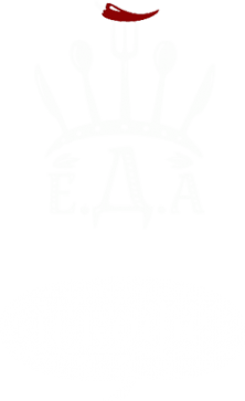 Логотип компании ЕДА и кофе GROUP