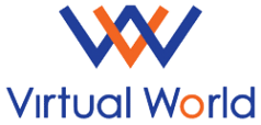 Логотип компании Виртуальный мир