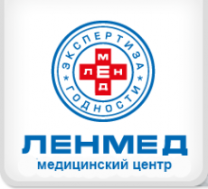 Логотип компании ЛенМед