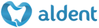 Логотип компании Алдент