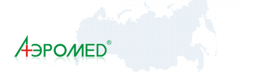 Логотип компании Аэромед
