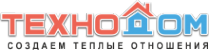 Логотип компании ТЕХНОДОМ