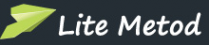Логотип компании Lite-metod