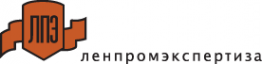 Логотип компании Ленпромэкспертиза