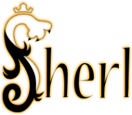 Логотип компании Sherl магазин сувениров