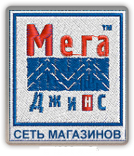 Логотип компании Мега Джинс