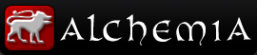 Логотип компании Alchemia