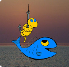 Логотип компании Невская Рыбалка