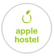 Логотип компании Apple Hostel