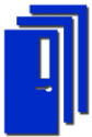 Логотип компании Красивые двери