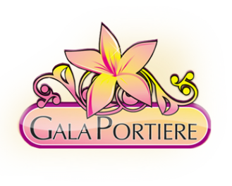 Логотип компании Gala Portiere