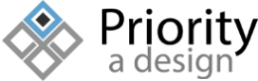 Логотип компании Priority а design
