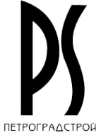 Логотип компании ПетроградСтрой