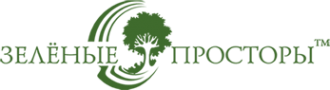 Логотип компании Зелёные просторы