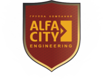 Логотип компании Альфа-Сити