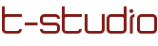 Логотип компании T-studio Логотип компании T-studio