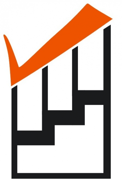 Логотип компании Верно Лестница