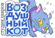 Логотип компании Воздушный кот